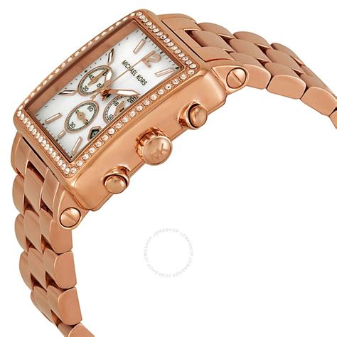 Michael Kors Hudson Mid Chronograph Rose Gold 